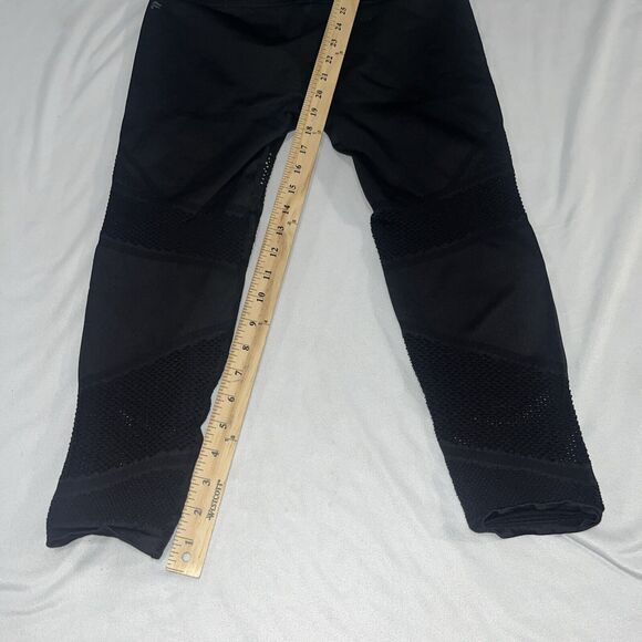 Fabletics Black High-Waisted Seamless Mesh Legging Women’s Size Large NWT - Picture 4 of 8
